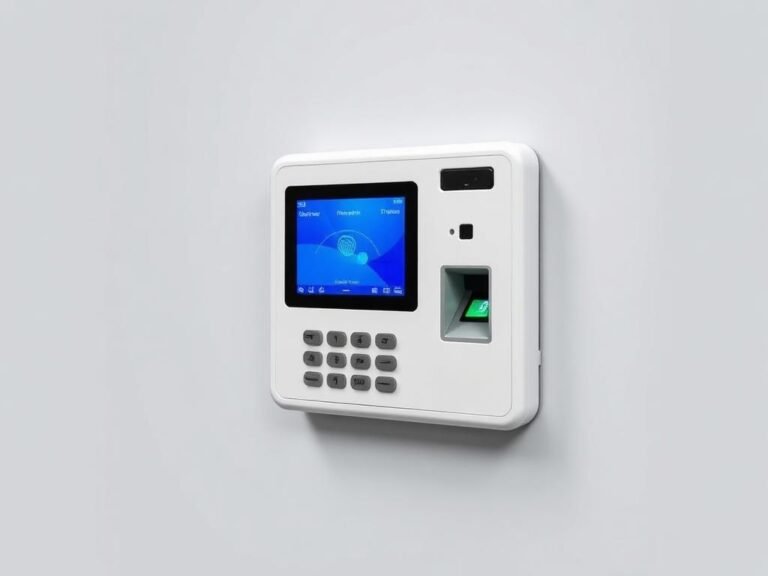 Face + Fingerprint Attendance Machine