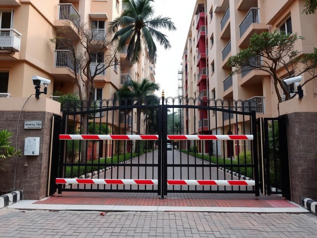 Residential Villa — CCTV installation in Gurugram, Haryana