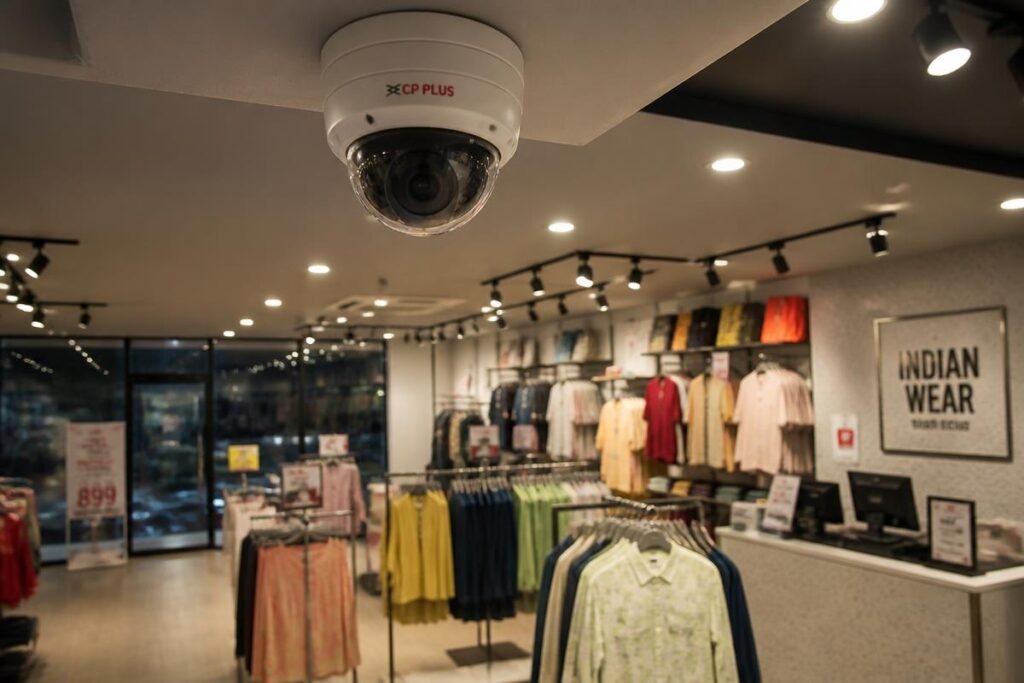 Retail Showroom — CCTV installation in Sector 15, Faridabad