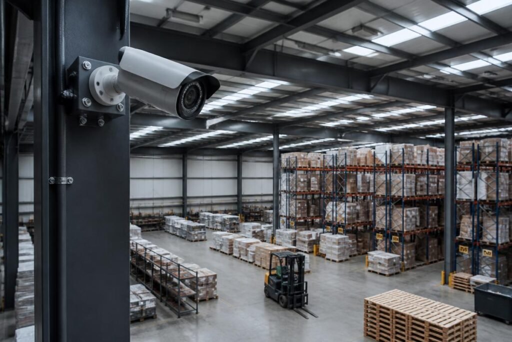 Warehouse & Logistics Hub — CCTV installation in Ballabgarh, Faridabad